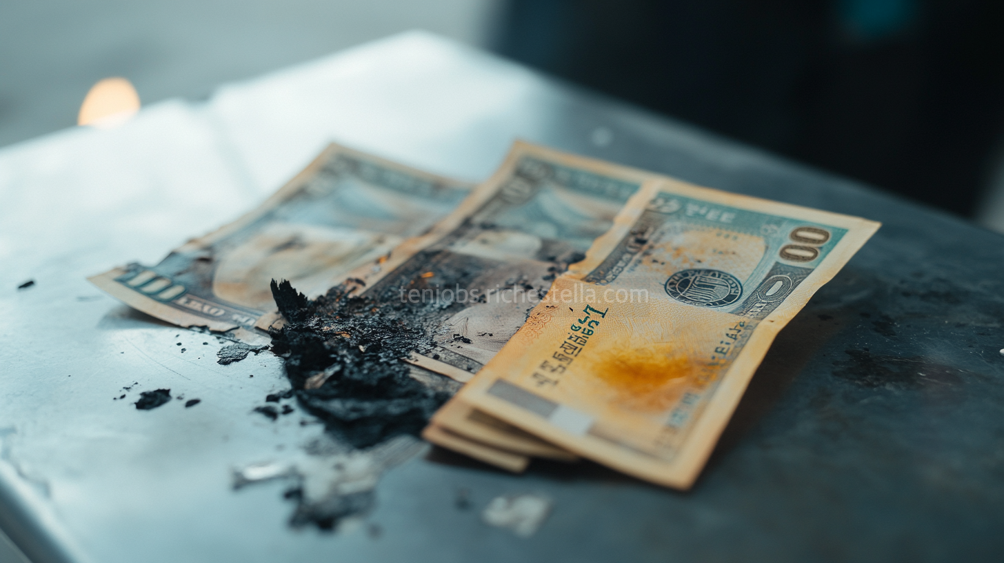 산불피해 지폐교환