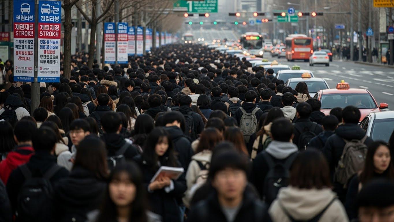 수능 전날 시내버스 파업