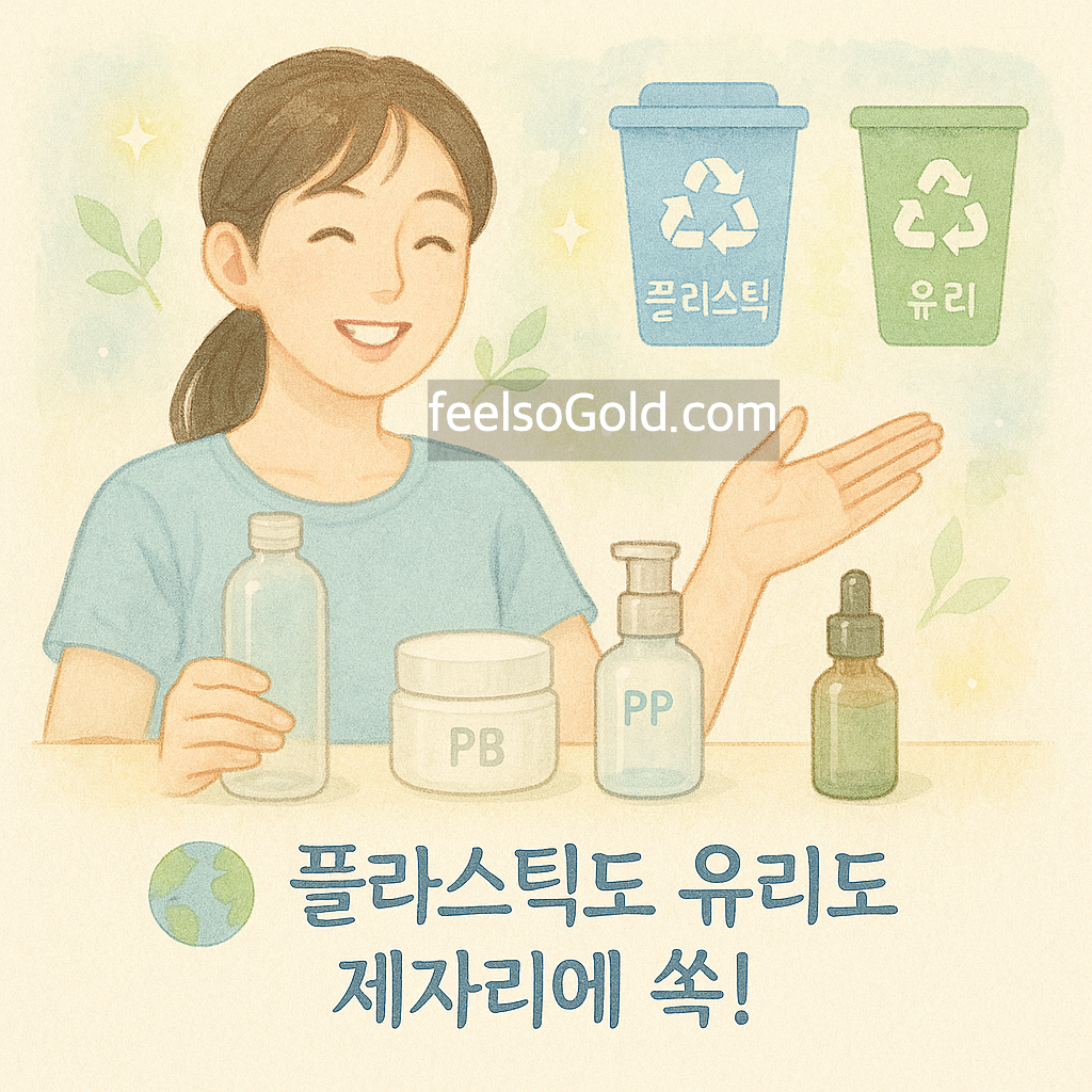 화장품 용기 재활용, 아직도 헷갈리나요? 분리수거 완벽 가이드로 해결하세요
