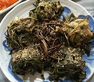 산채비빔밥나물