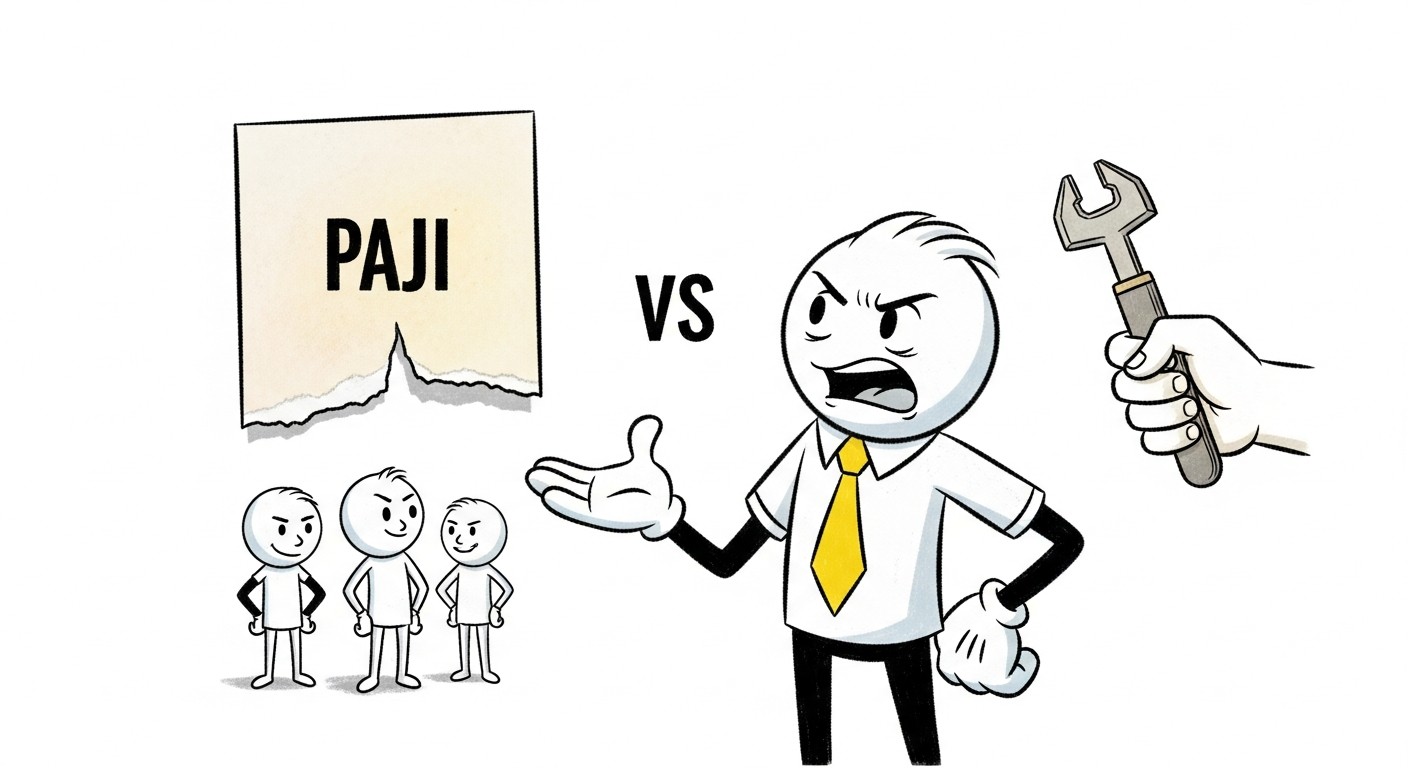 파지(把持)와 파지(破紙)의 한자어 의미 차이