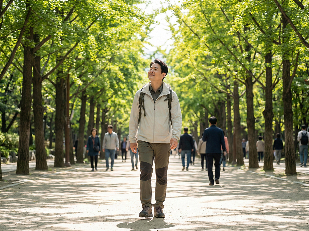 비염 걷기 운동, 단계별 운동 루틴, 올바른 호흡법, 유산소 운동 시작