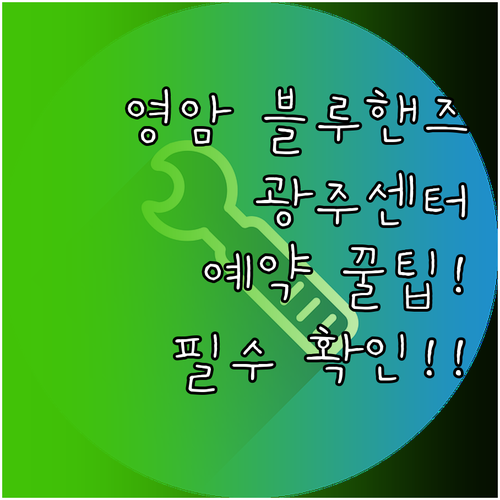 영암군 블루핸즈 지점 정보 및 현대자..