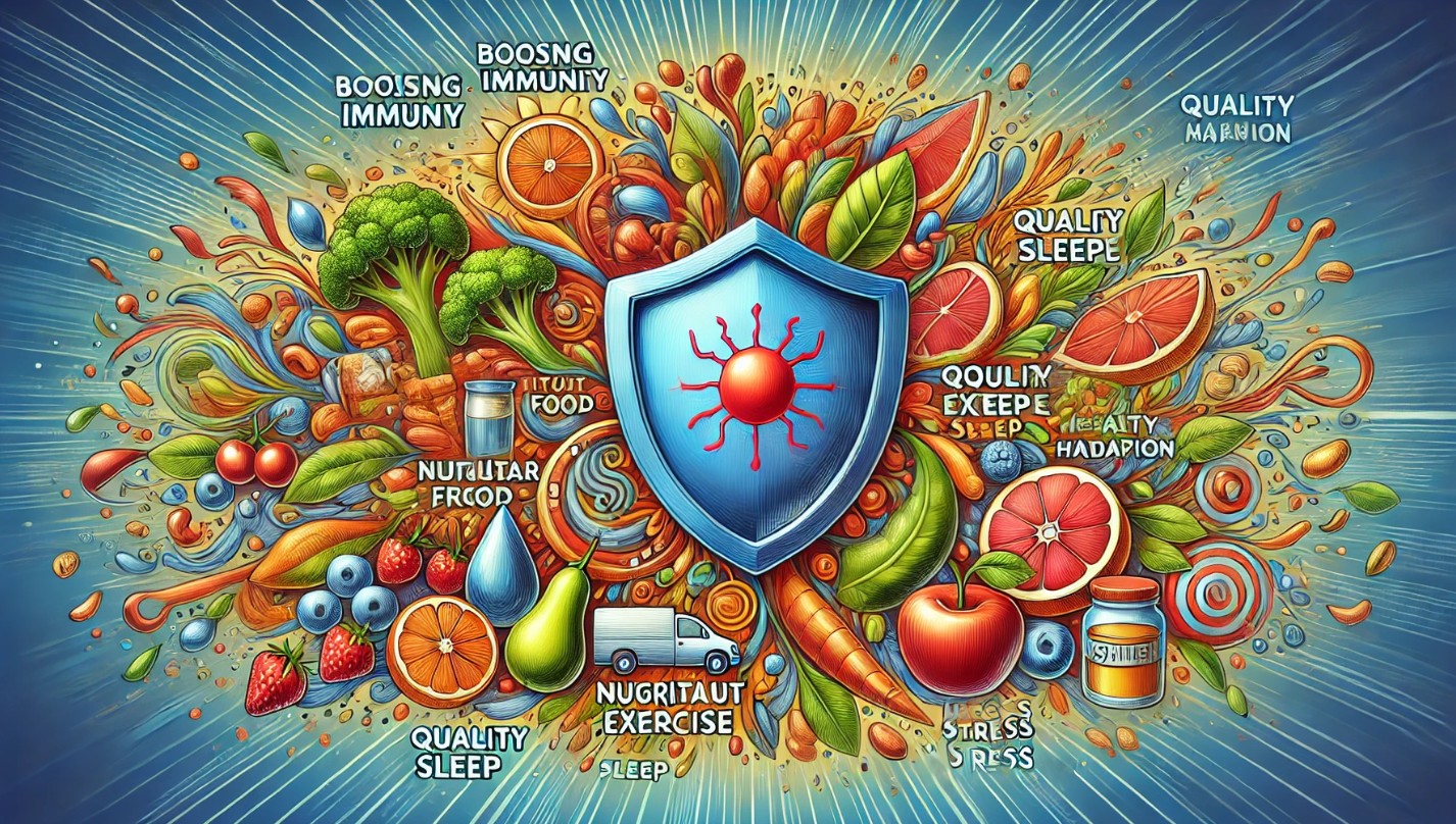 면역력 강화 &amp; 건강한 생활 습관