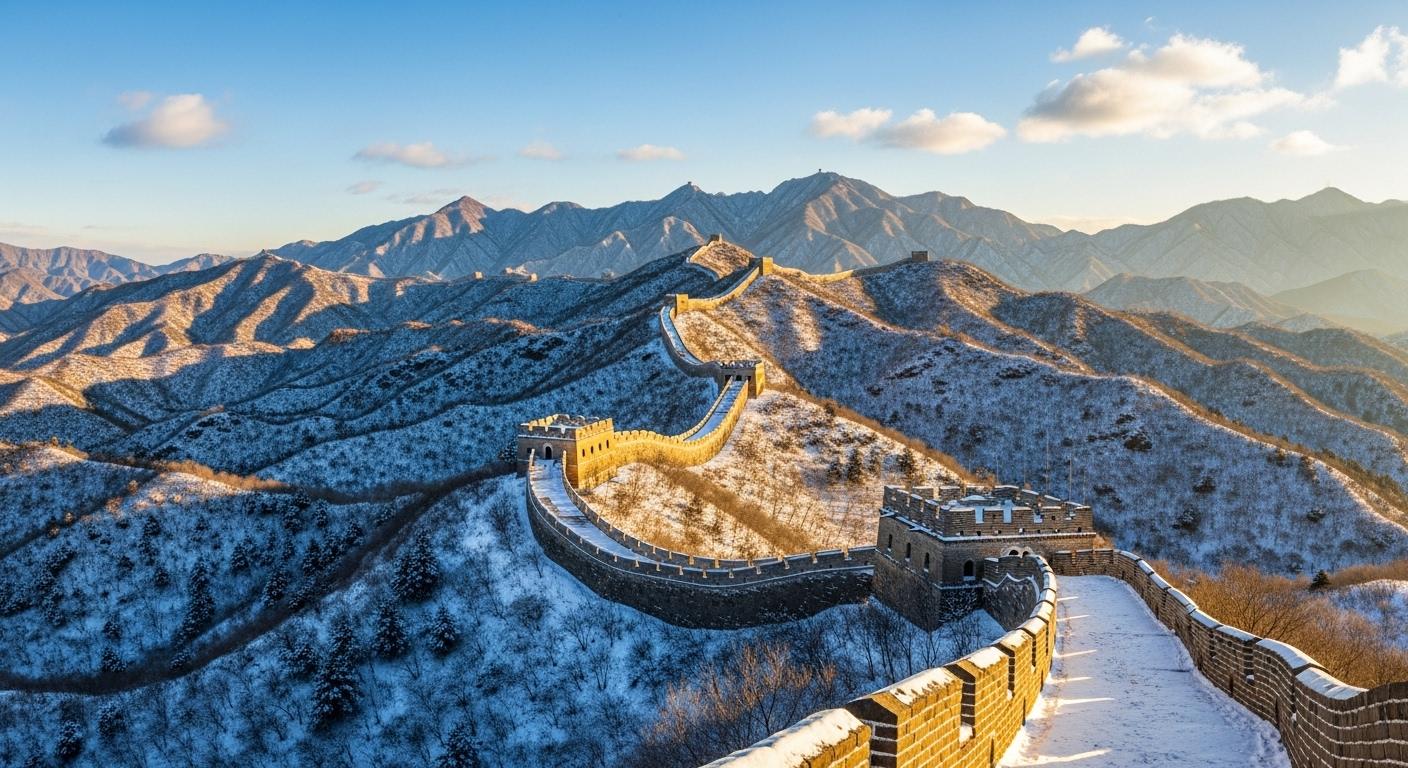 중국 겨울 여행지