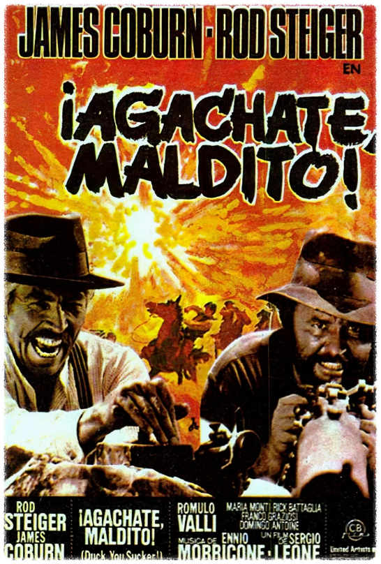 세르지오 레오네 감독의 석양의 갱들 영화 포스터