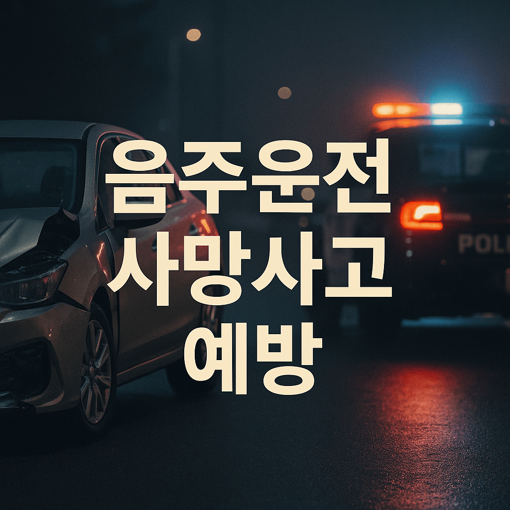 음주운전사망사고, 처벌 수위와 예방 대책 총정리