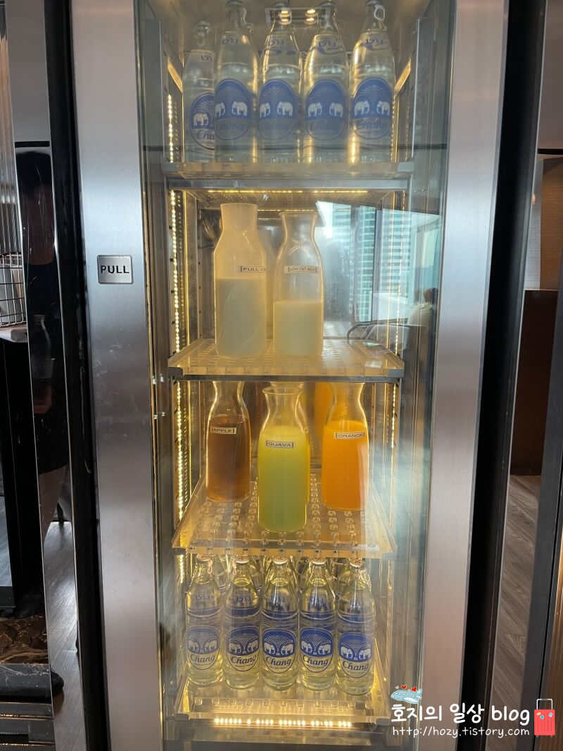 방콕 메리어트 마르퀴스 퀸즈파크 클럽라운지 음료