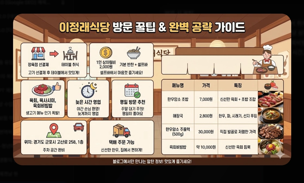 안양 한우 맛집 [백반기행 2026] 숙성 등심 및 보양수육전골 진짜 맛집 5곳