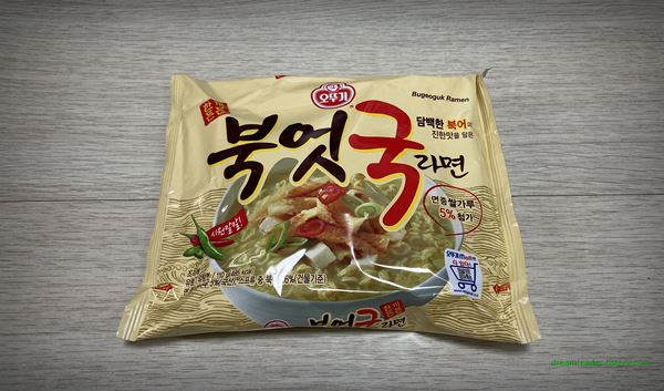 오뚜기 북엇국 라면 2022년 6~8월 포장