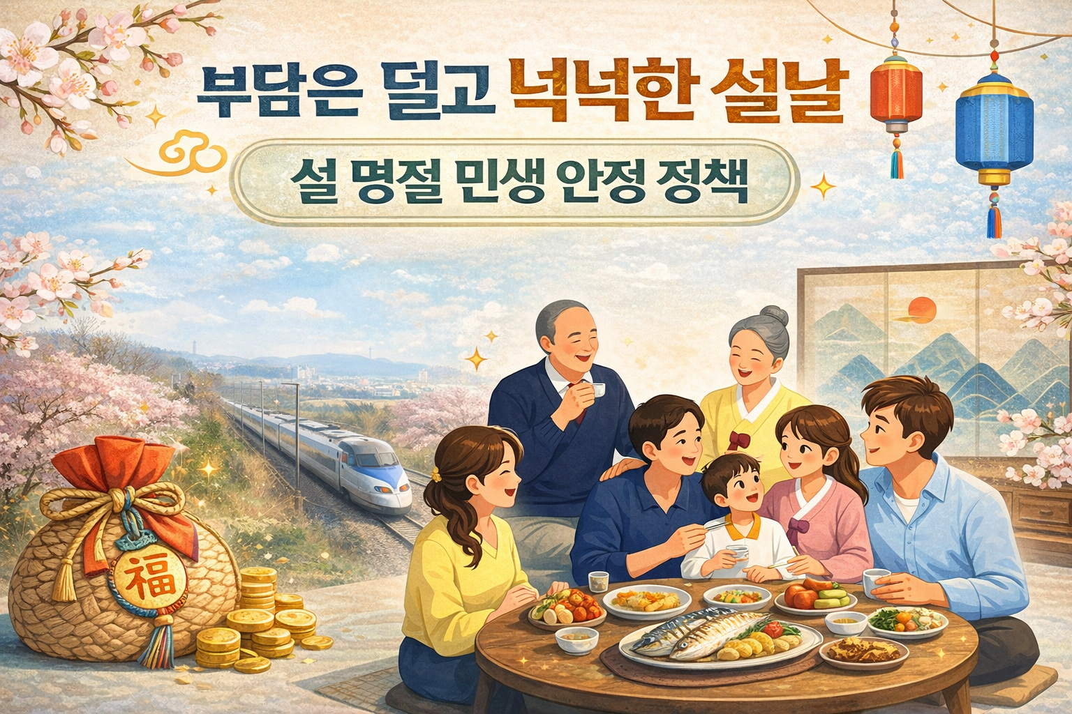 설 명절 민생안정 정책 총정리