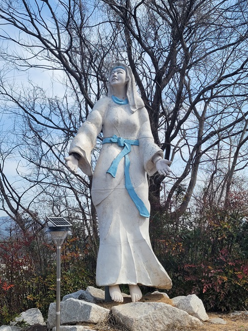 진주 사봉공소 성모상