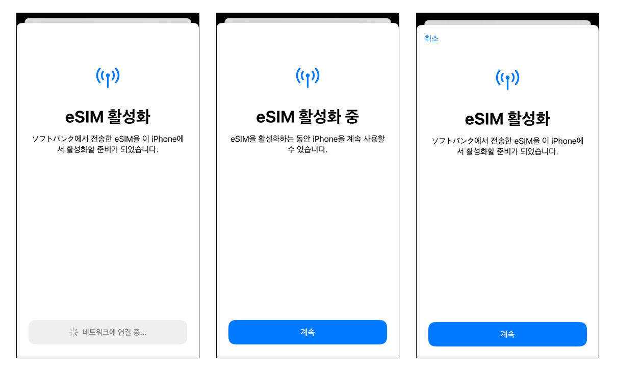 일본 esim 설치