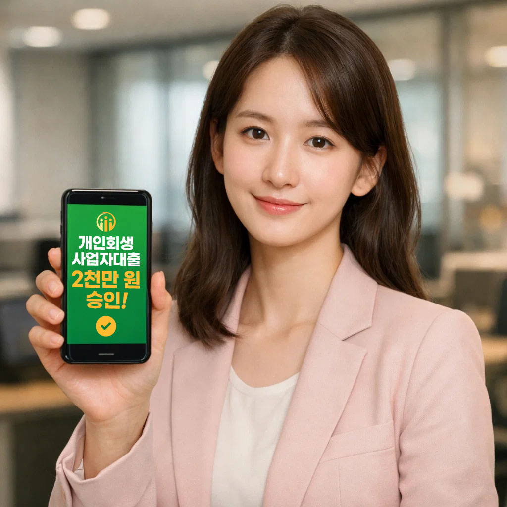 개인회생사업자대출 2천만 원 승인 사례