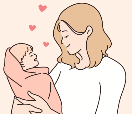 아가와 엄마를 위한 무료 공익보험 이미지