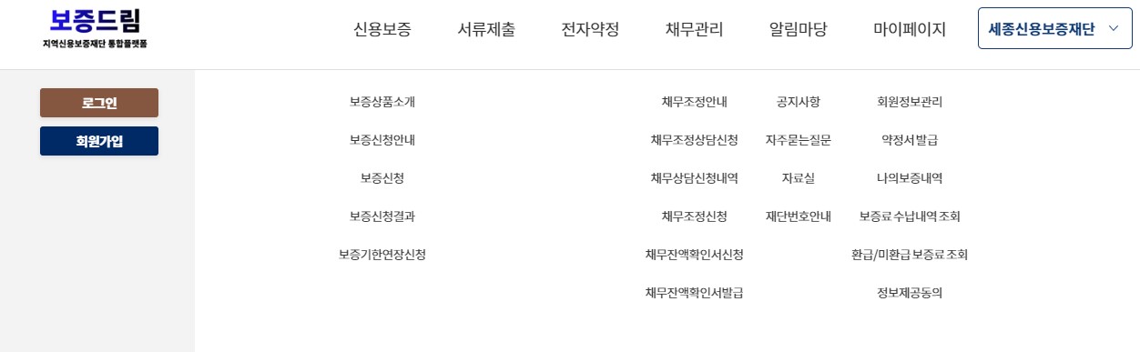 신용보증재단 소상공인대출 신청방법 서류