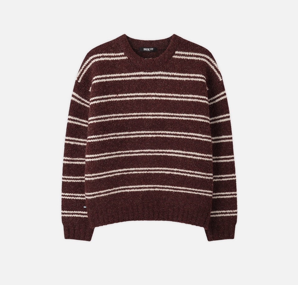 <조선의 사랑꾼> 106회 속 제이쓴 니트, 편안한 오버핏 ‘드로우핏 스트라이프 풀오버’