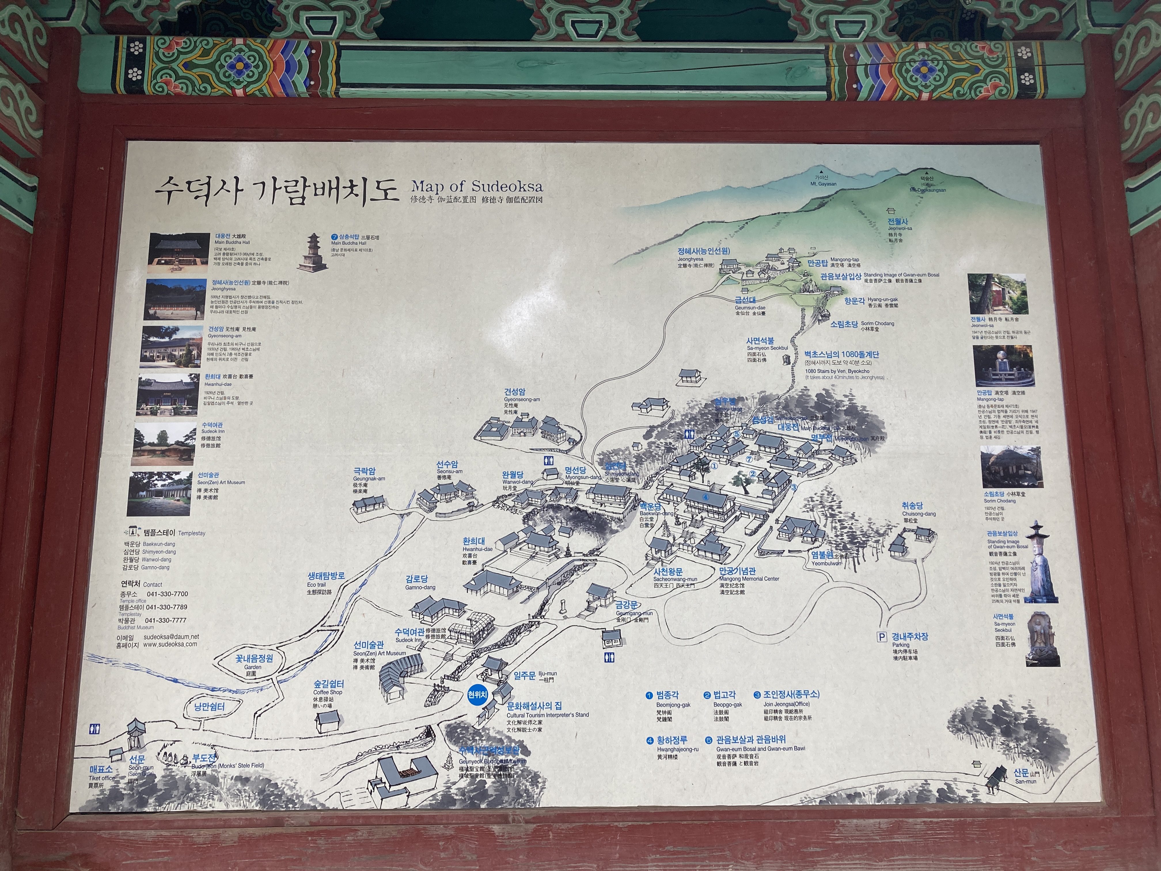 입구 배치도