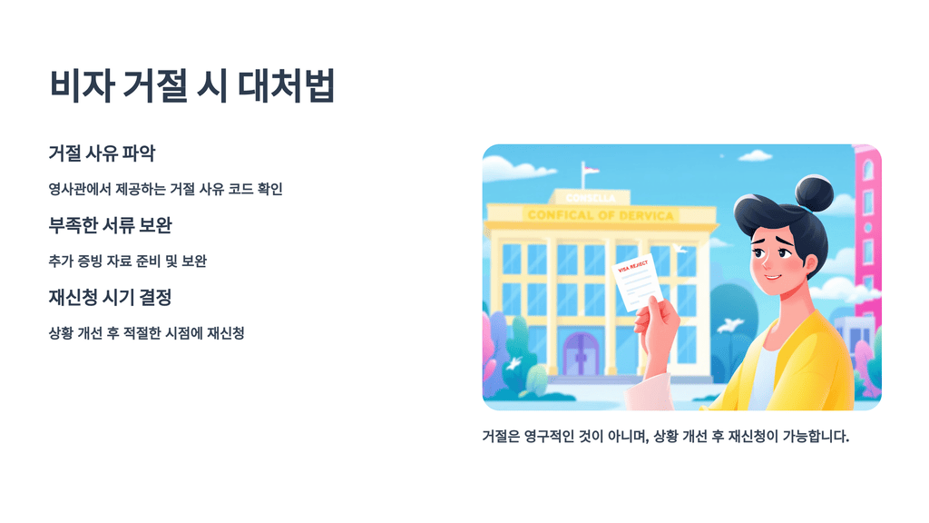비자 거절 시 대처법