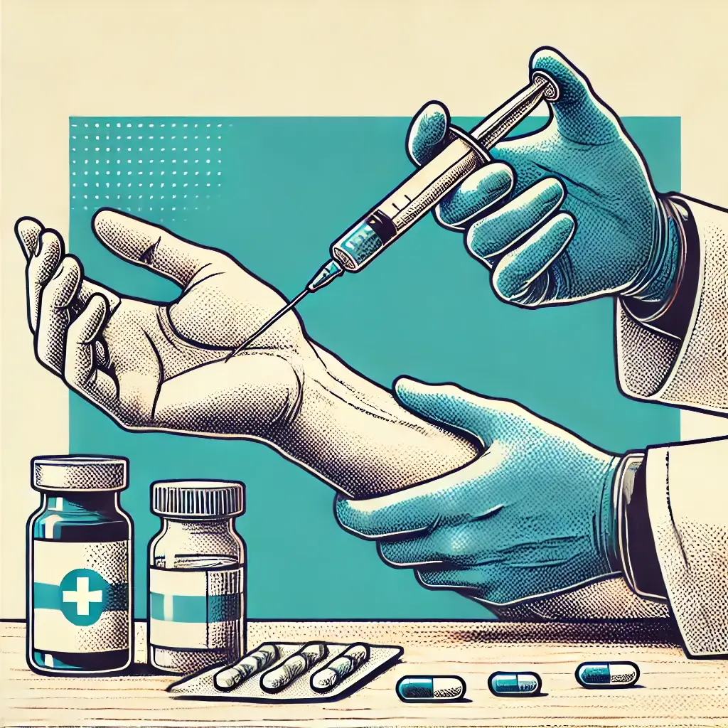 주사 치료, 소염진통제