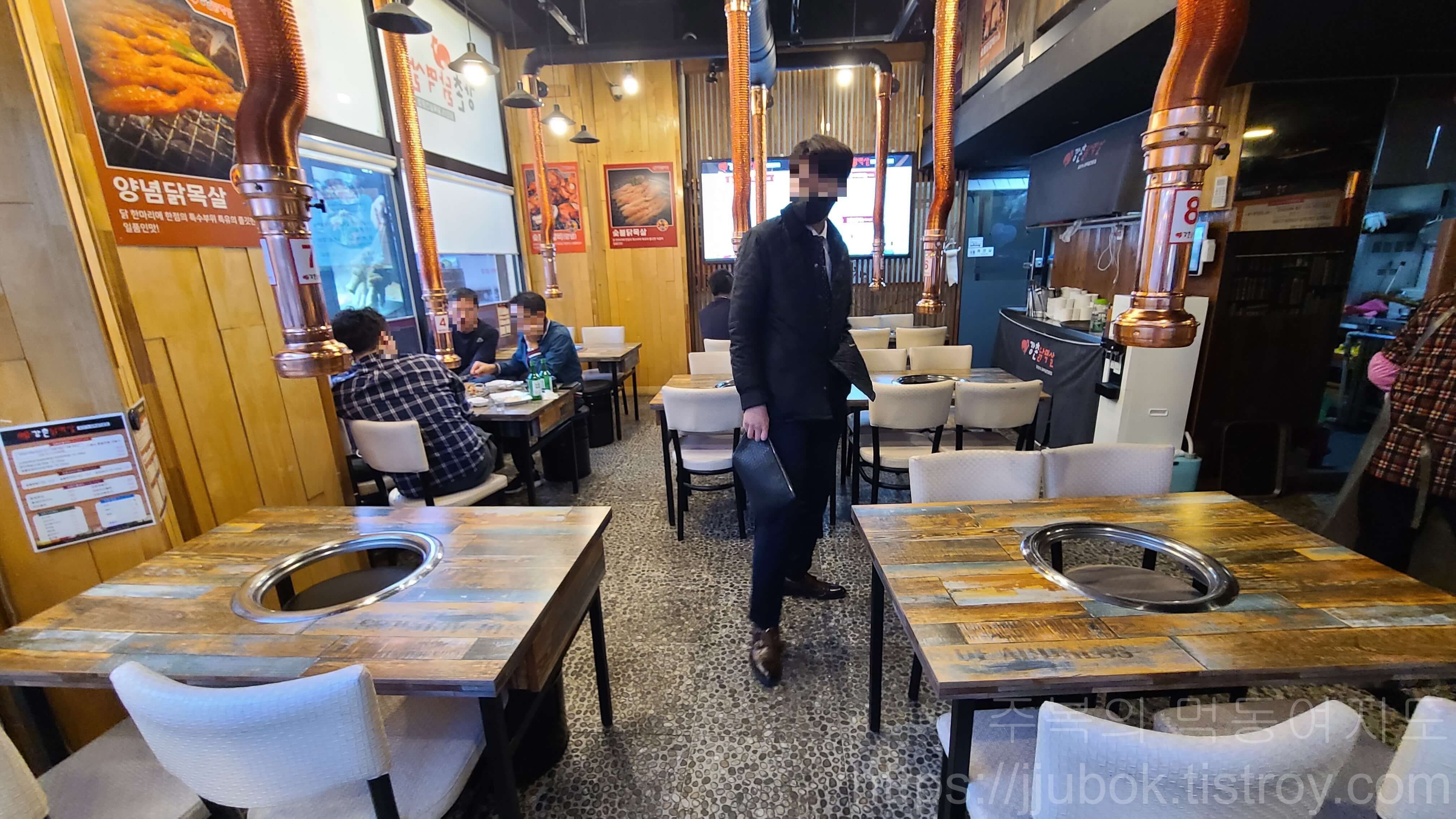 강촌닭멱살-계산점-분위기