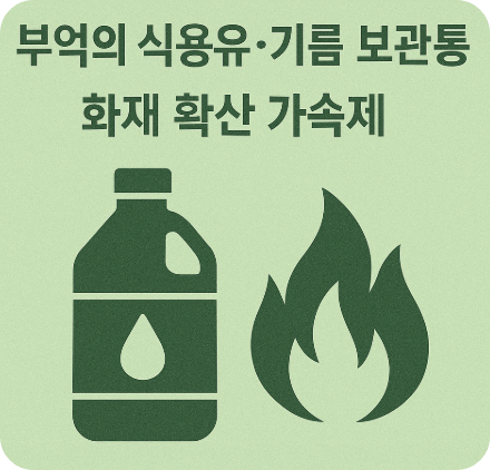 화재 확산 가속제