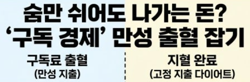 숨만 쉬어도 나가는 돈, 고정 지출 다이어트로 월 10만 원 더 저축하기