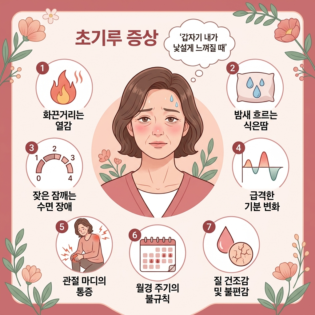 갱년기 초기 증상과 생활 관리, &lsquo;갑자기 내가 낯설어질 때&rsquo; 도움 되는 루틴