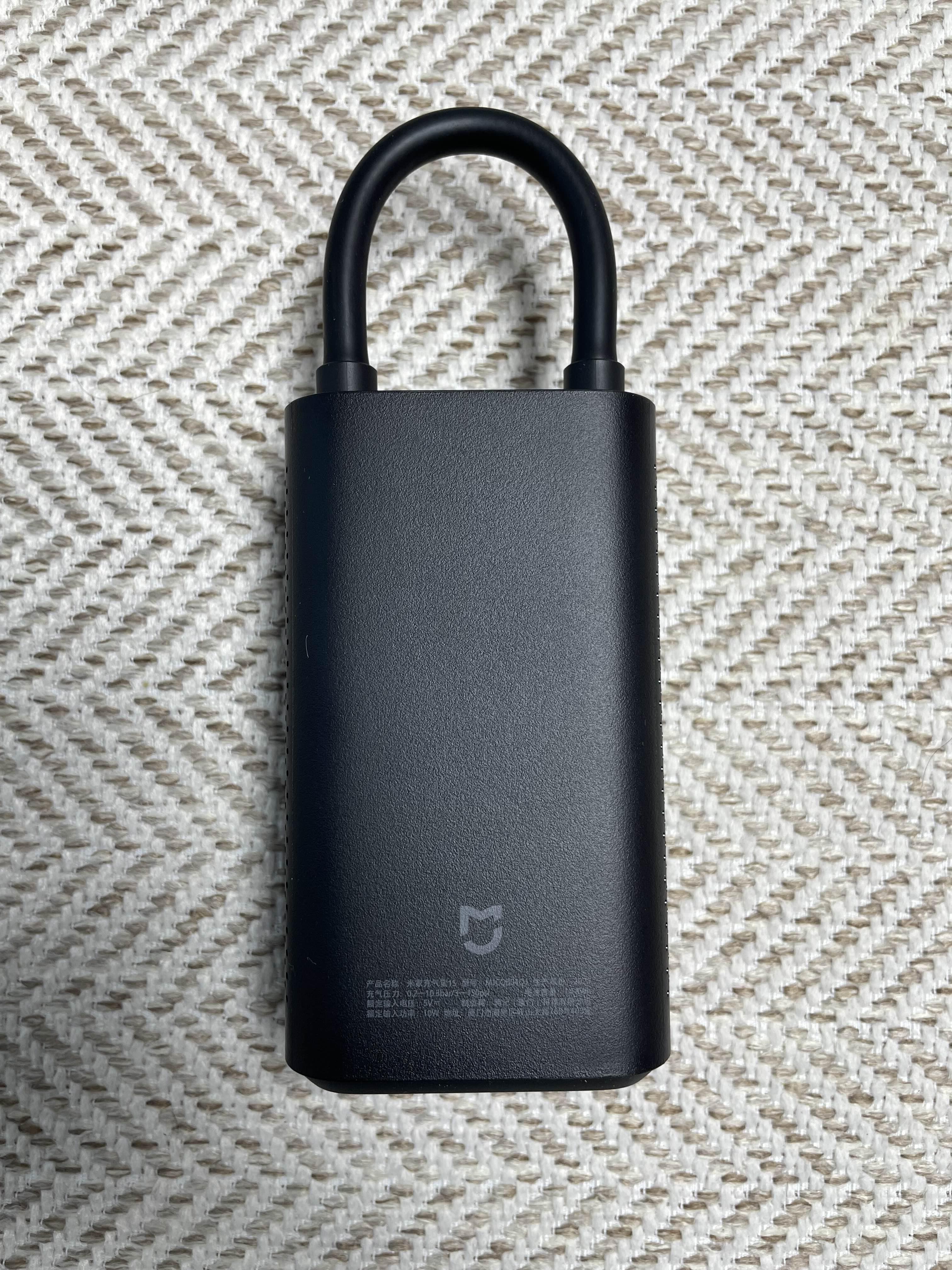 샤오미 에어펌프1S 뒷면