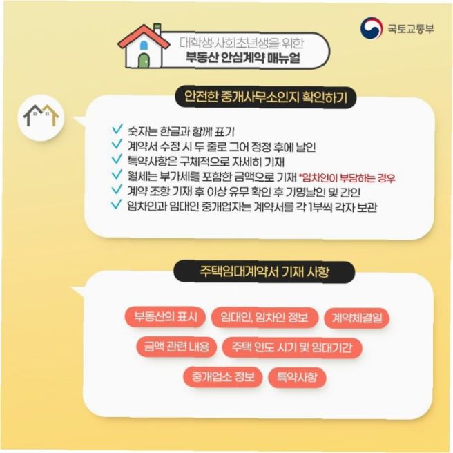 전세계약 특약 문구