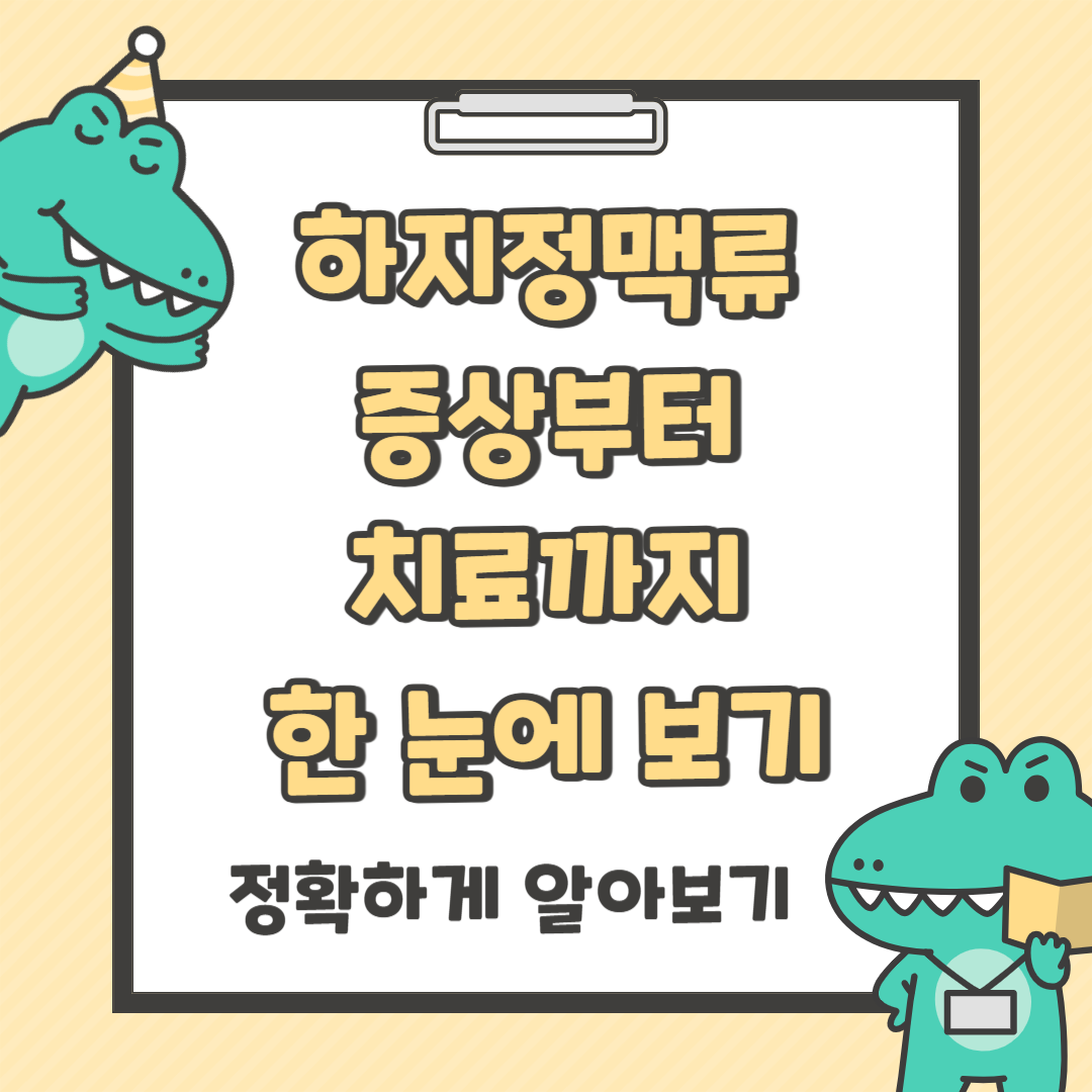 하지정맥류 증상