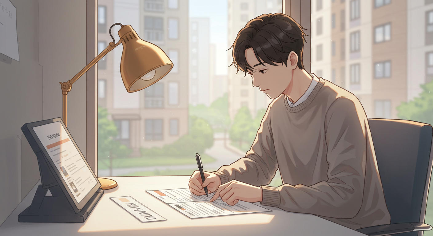 행복주택&amp;#44; 청년 임대&amp;#44; 서류 작성법