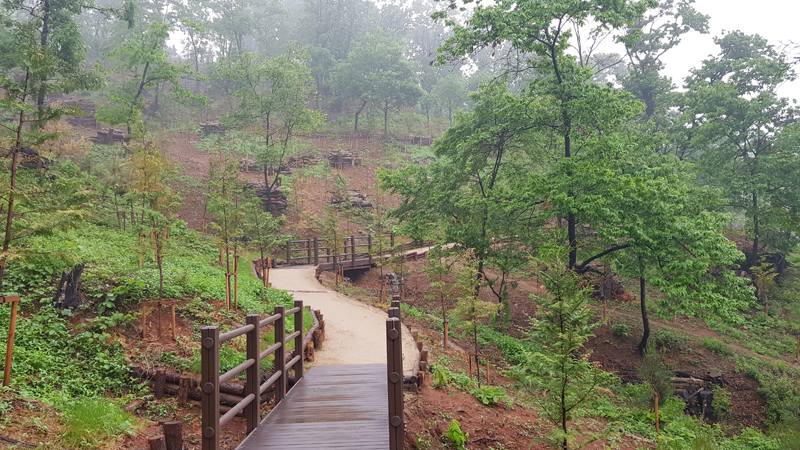 인천광역시 등산로종합안내도 계양산 천마산 둘레길