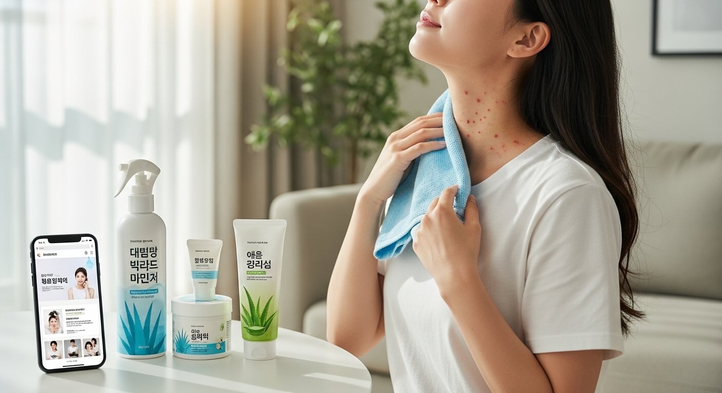 땀띠 가라앉히는 방법