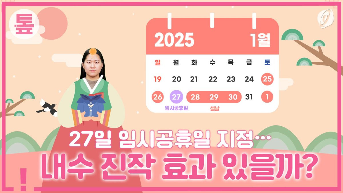 설 임시공휴일 27일과 논란