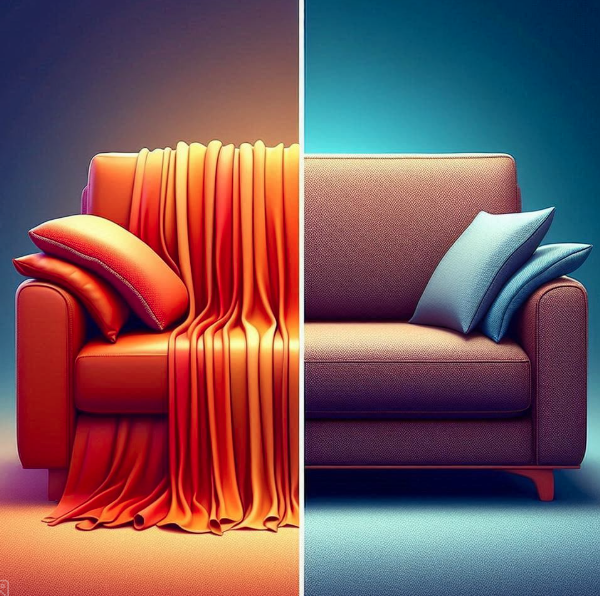 우리집 소파, '가죽' vs '패브릭' 🛋️ 후회 없는 선택을 위한 관리와 내구성 완벽 비교!