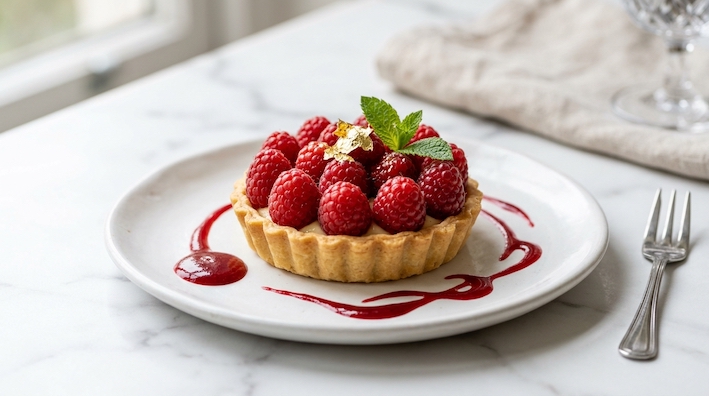 raspberry tart