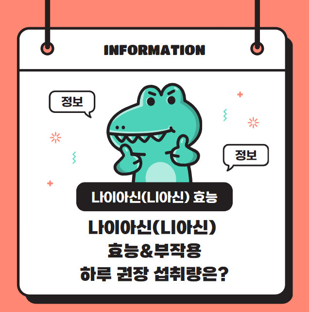 혈관 건강에 도움되는 나이아신(니아신) 효능&amp;부작용, 하루 권장 섭취량은?