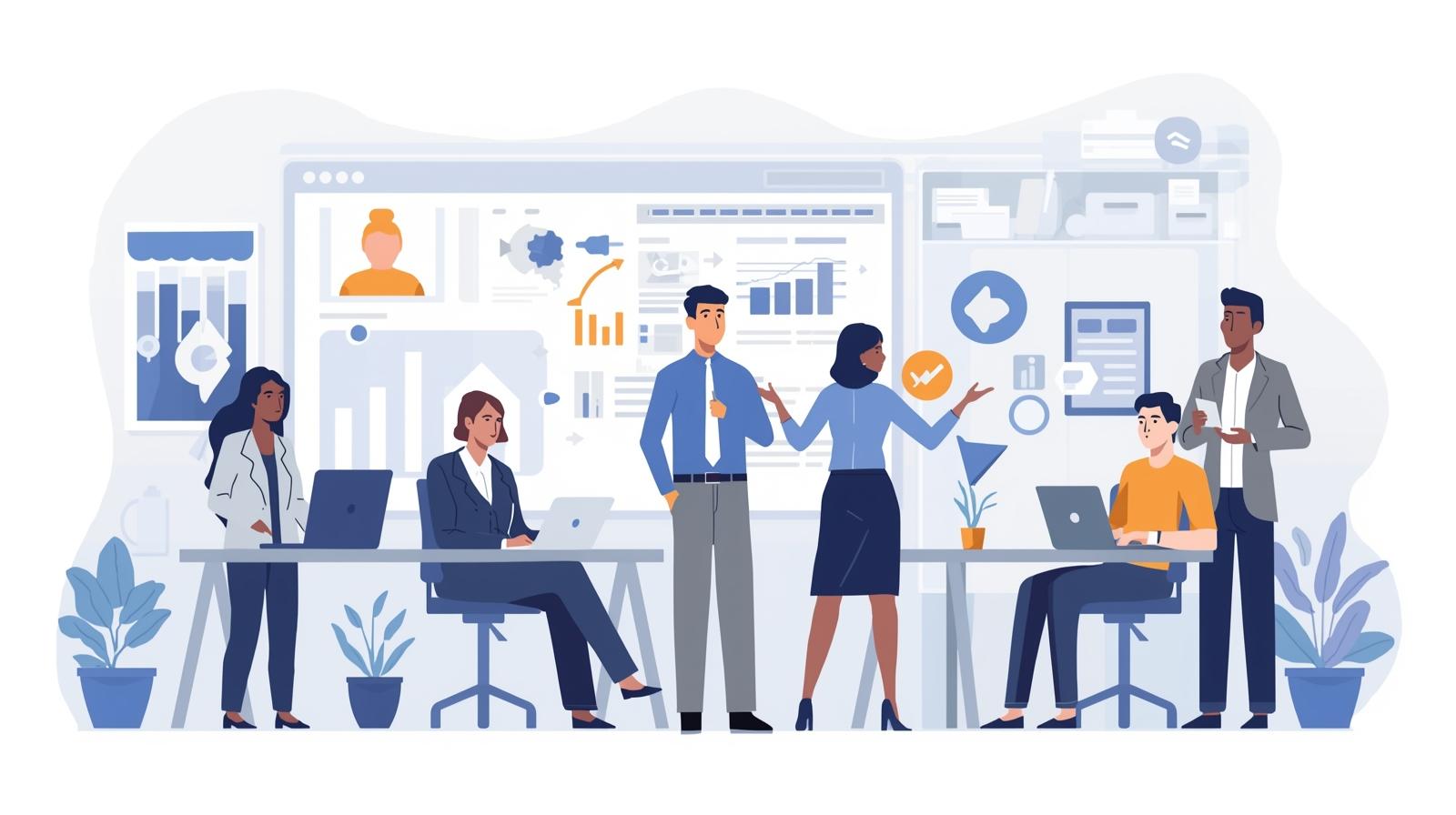 HR 채용 vs 조직관리 관련 이미지