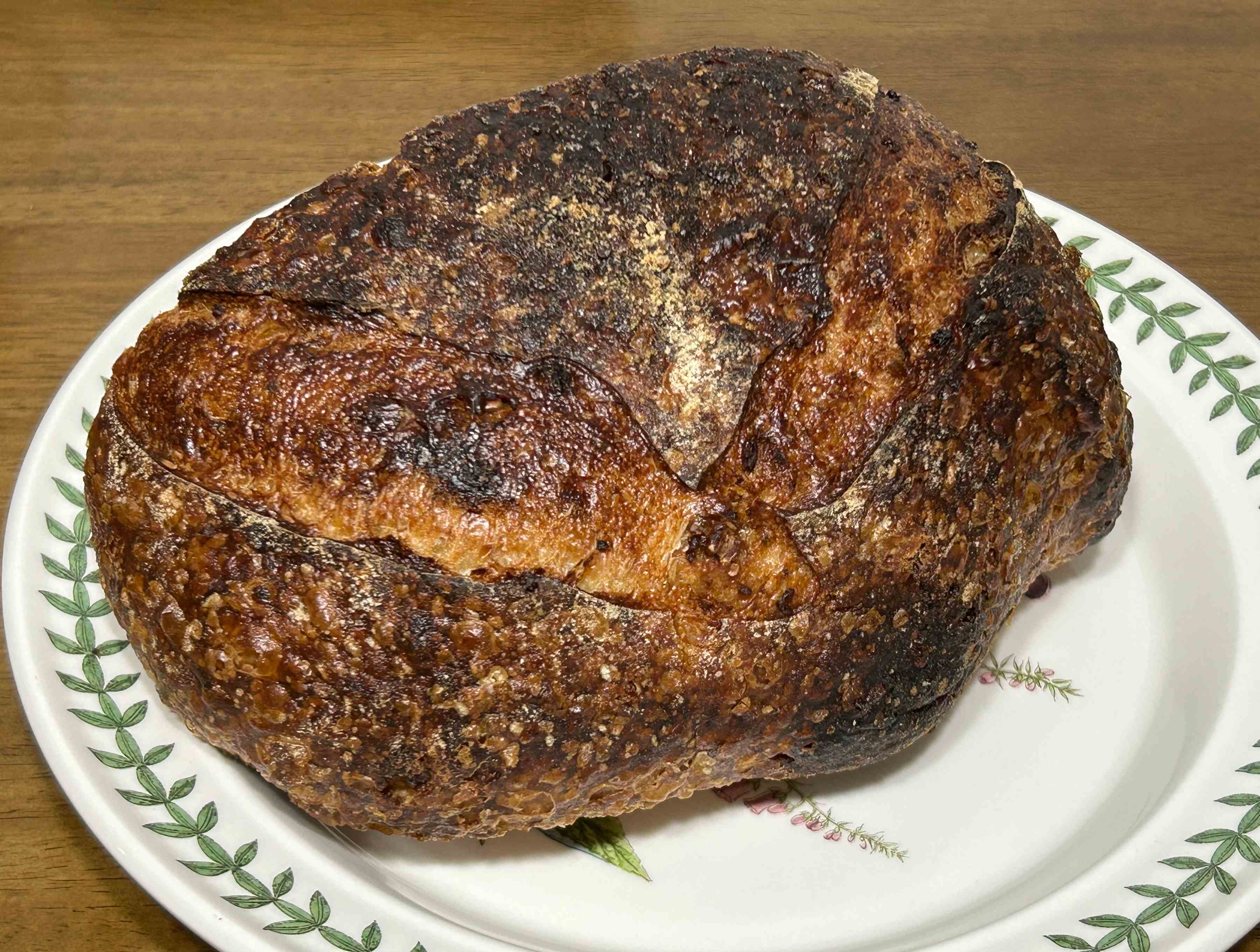 멀티그레인 빵 뒷면