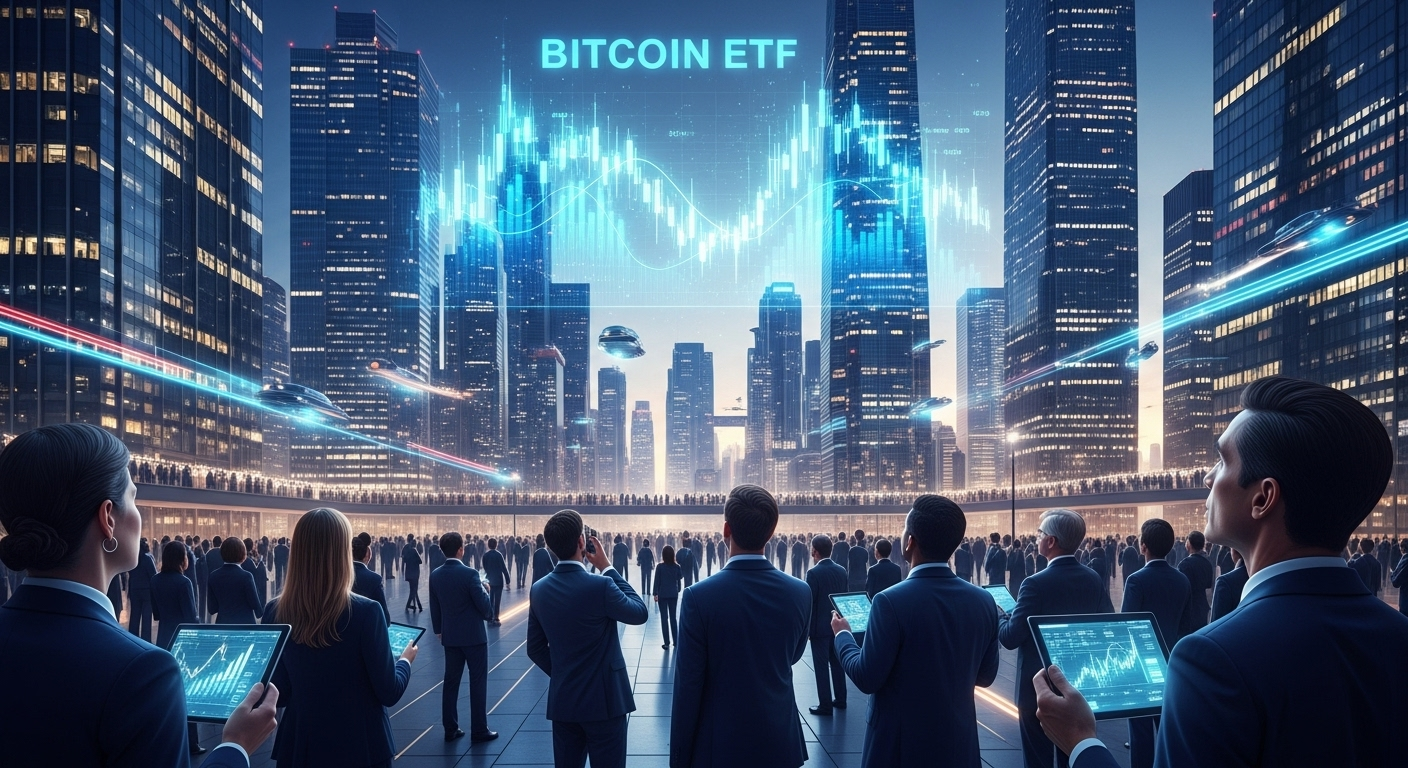 2025년 비트코인 ETF 시장의 성장 가능성을 시각화