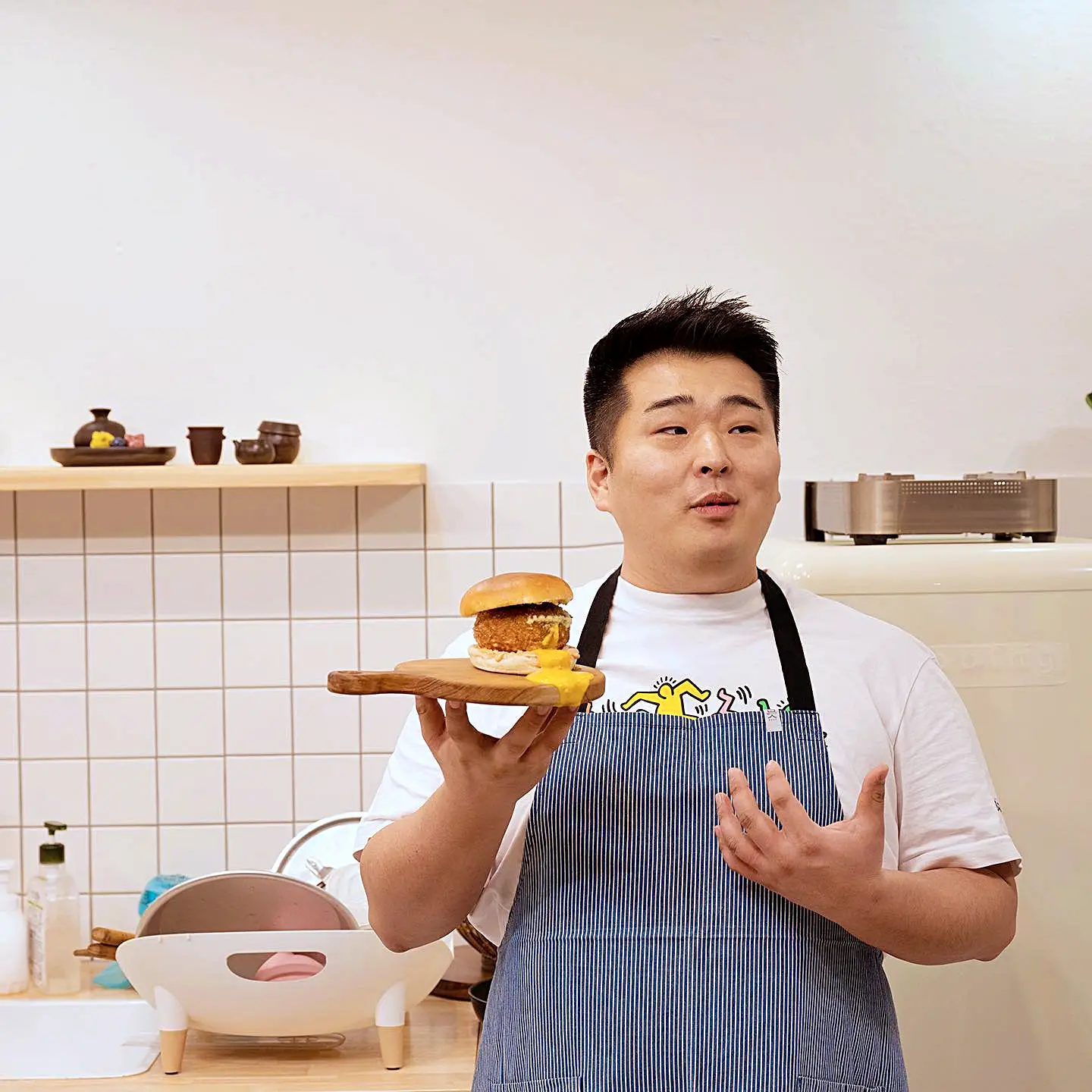 사장님귀는 당나귀귀 김병현 초대 가수 김태우와 이원일 셰프 수제버거 햄버거 맛있는 식당 속초 중앙시장 버거 맟 라이브 공연 맛집 위치 어디 소개