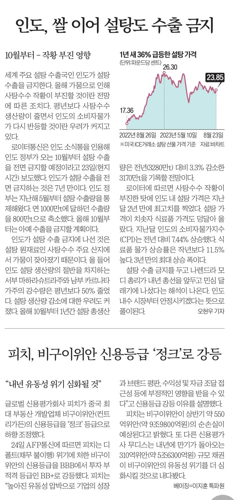 경제뉴스 부동산뉴스 신문스크랩 8월 25일 28