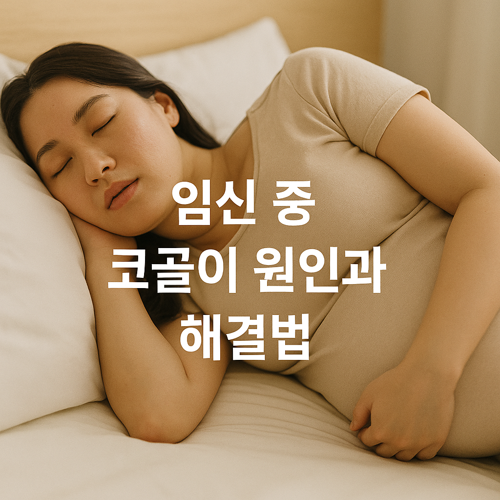 임신 중 코골이, 그냥 피곤해서일까🤰 원인부터 대처법까지 총정리