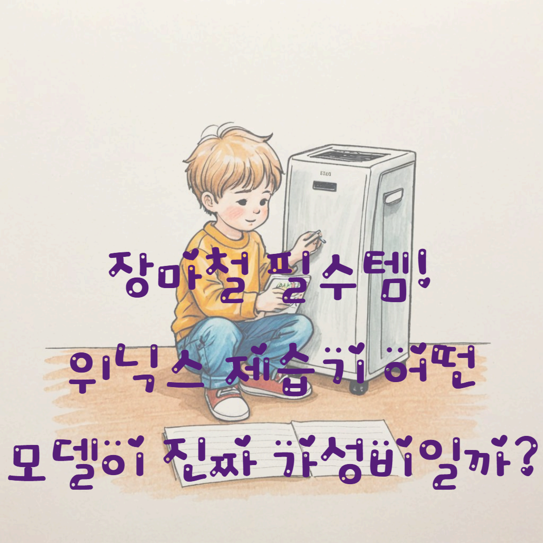 장마철 필수템! 위닉스 제습기 어떤 모델이 진짜 가성비일까?
