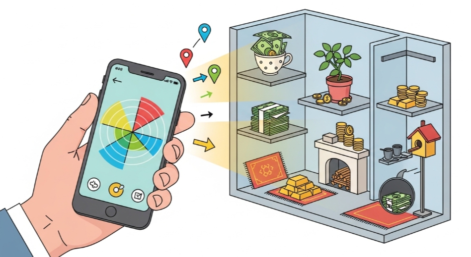 어카운트인포 앱 깜빡한 내 돈, 클릭 한 번으로 확인