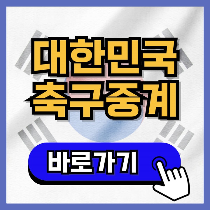 오늘 국내 해외 축구 중계 사이트 안내