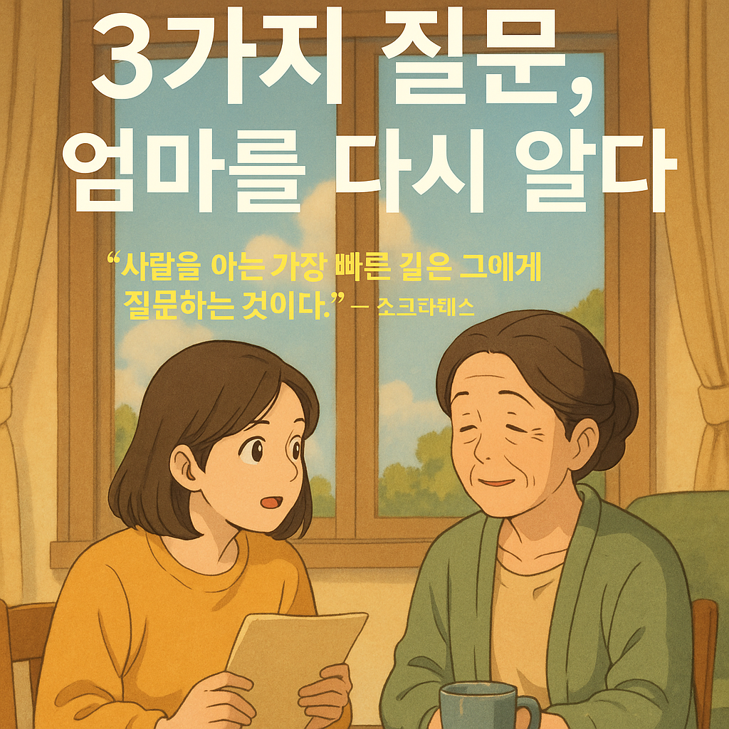 세 가지 질문이 전한 것, ‘엄마’를 다시 만나는 시간