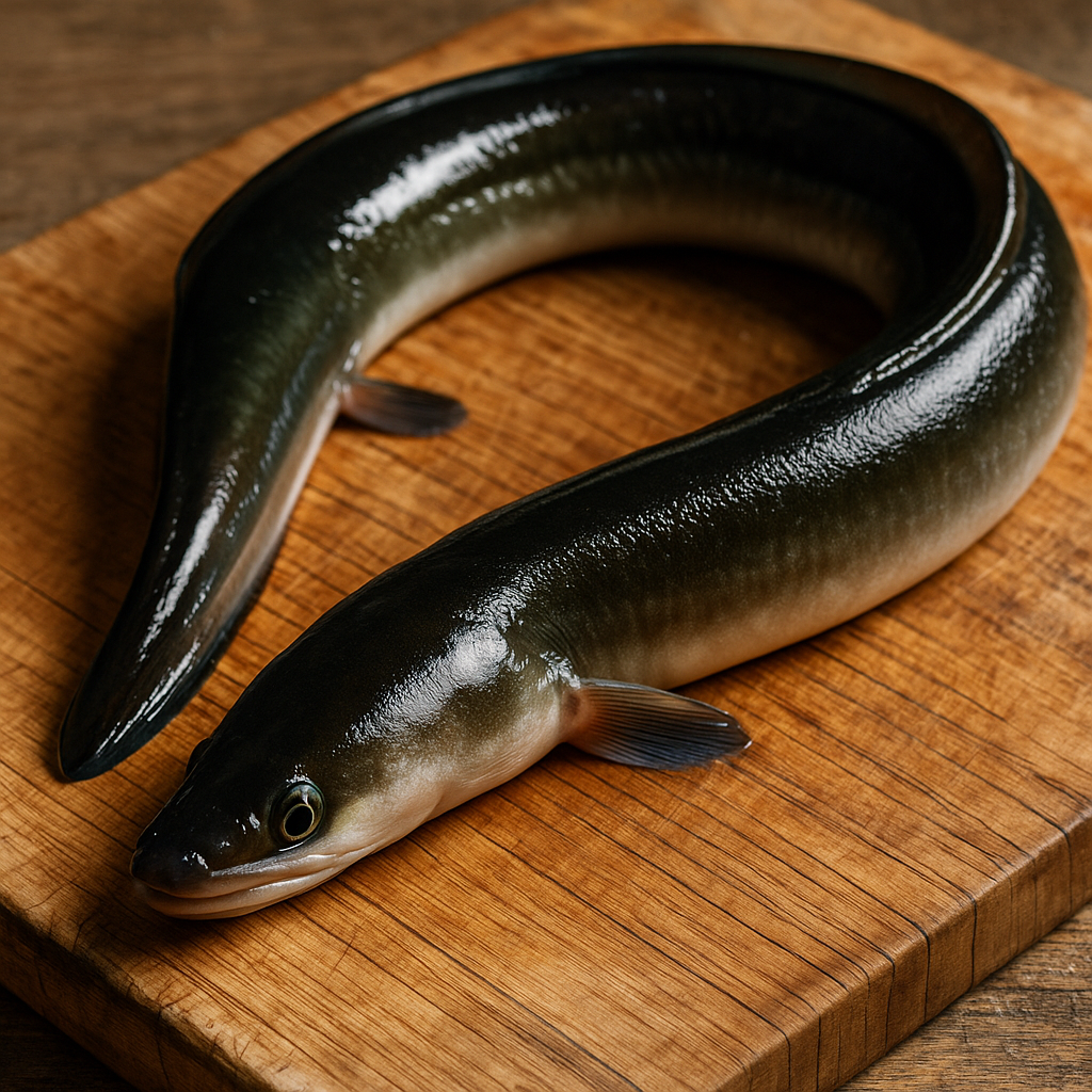 민물장어 낚시 (뱀장어 낚시)