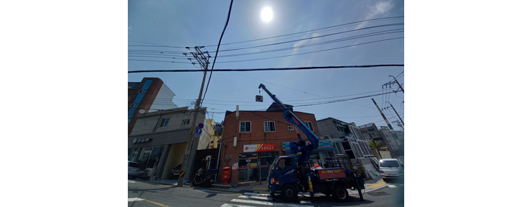 부산 사하구 크레인